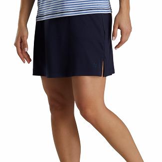 Women's Footjoy Golf Skirt Navy NZ-656872